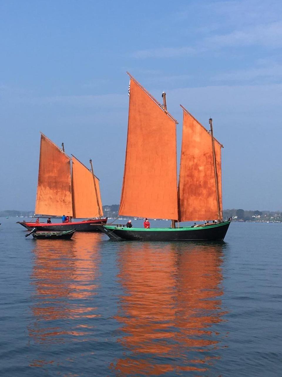 1 2 3 Chambres Entre La Presqu Ile De Rhuys Et Le Golfe Du Morbihan Theix Luaran gambar